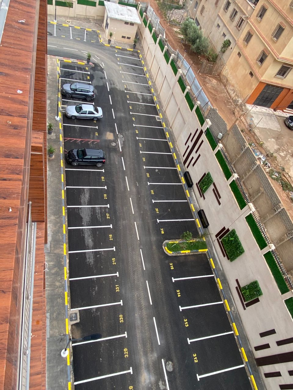 Aménagement d'un Parking au niveau du Projet Tlemcen
