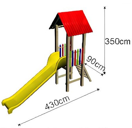 Toboggan à 01 Tour (Modulo 01)