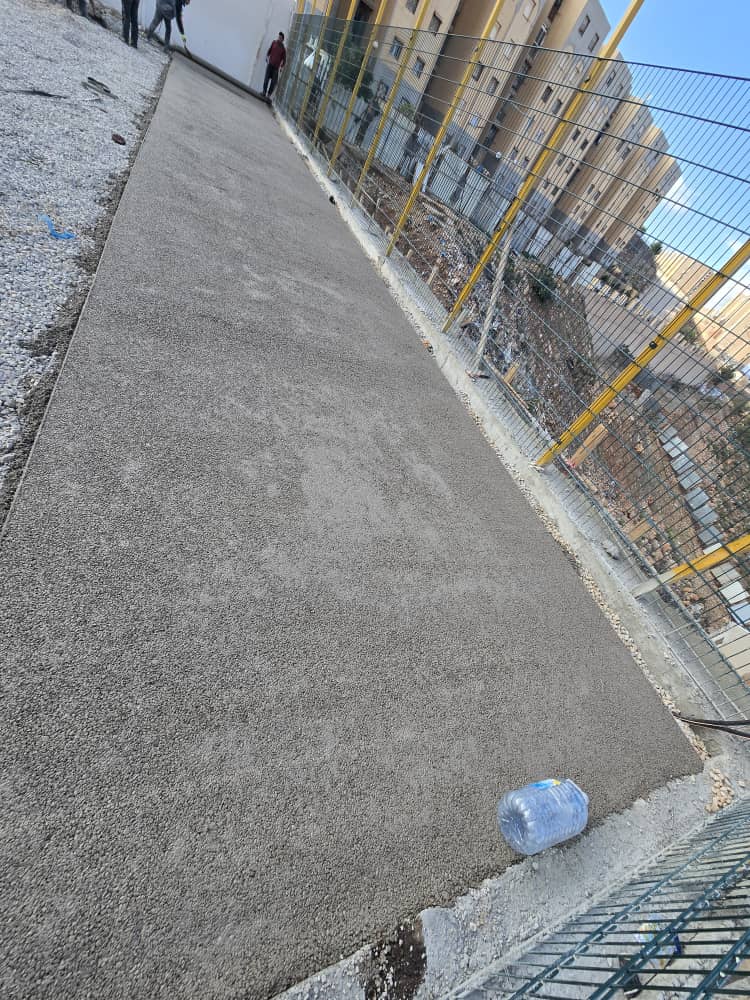 Réalisation d'un Terrain de BasketBall en Gomme EPDM