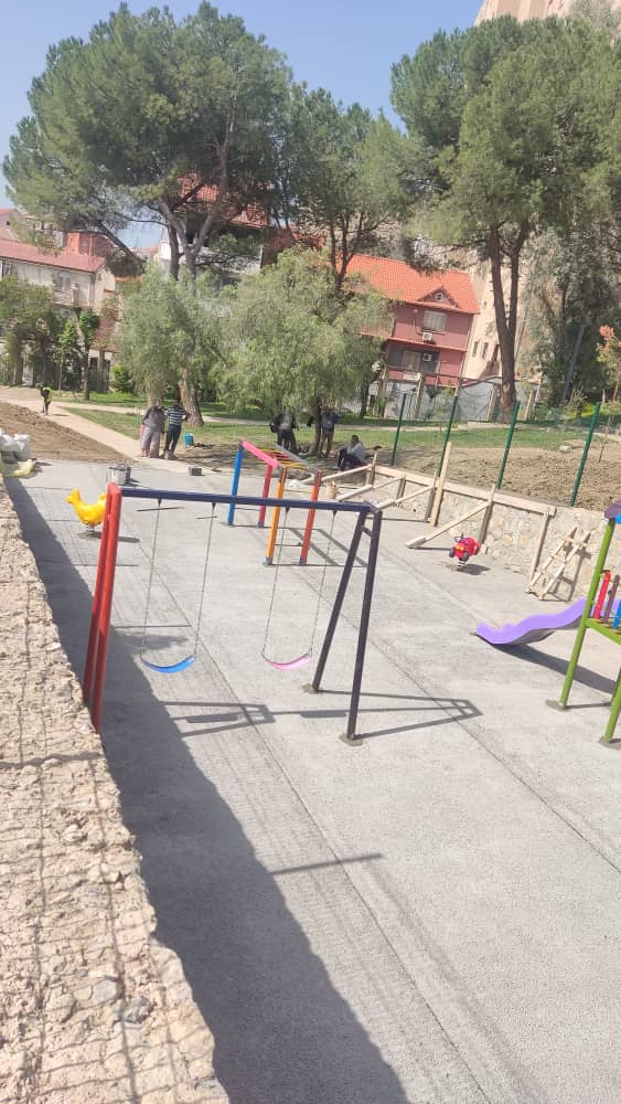 Espace de jeu pour enfants en acier au niveau de la wilaya de Tizi Ouzou