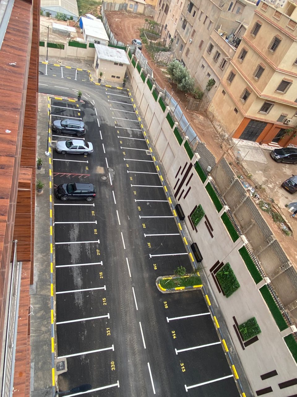 Aménagement d'un Parking au niveau du Projet Tlemcen