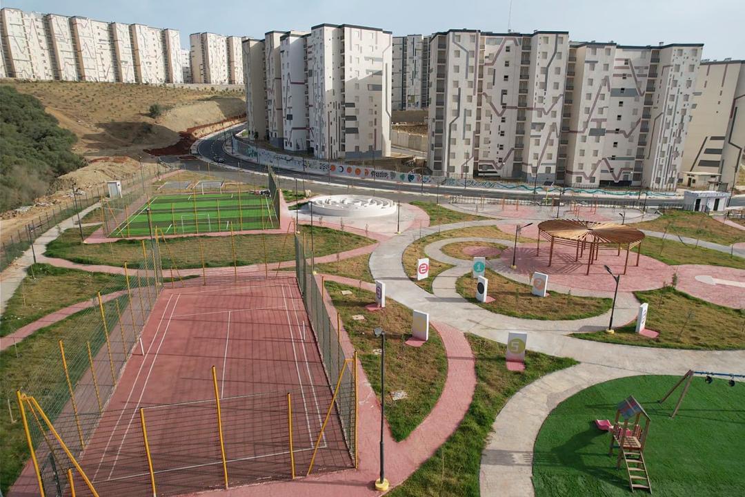 Aménagement Park Urbain 5600 Logement AADL Rahmania