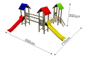 Toboggan à 03 Tours (Modulo 04) (Modulo 05)